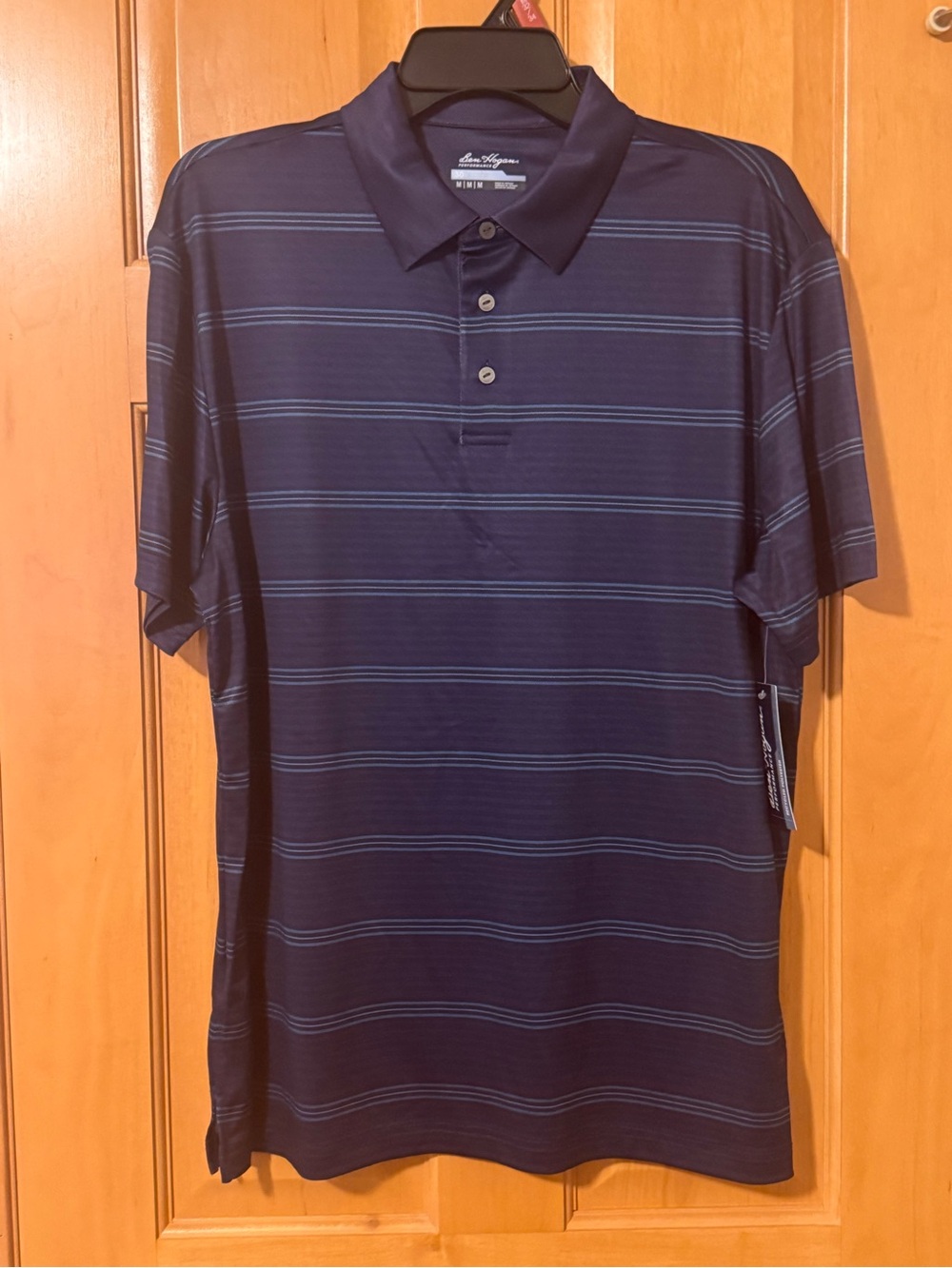 Hogan Men's Navy Striped Polo